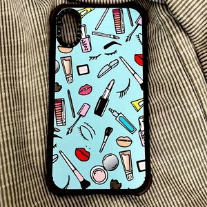 Blue non clear Casetify case!! For iPhone XS!!